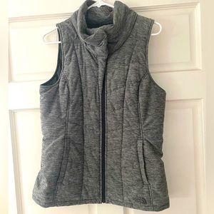 North Face puffy vest with pockets